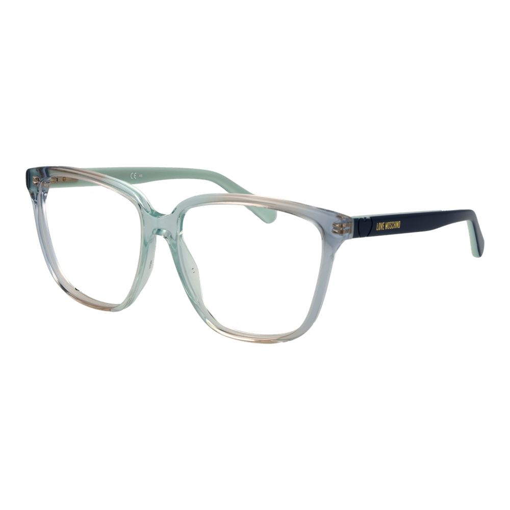 Love Moschino Blue Plastic Glasses Frames Love Moschino