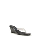 Coperni Black Pvc Flip-Flop Sandals - Eljoys Fashion 