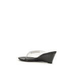Coperni Black Pvc Flip-Flop Sandals - Eljoys Fashion 