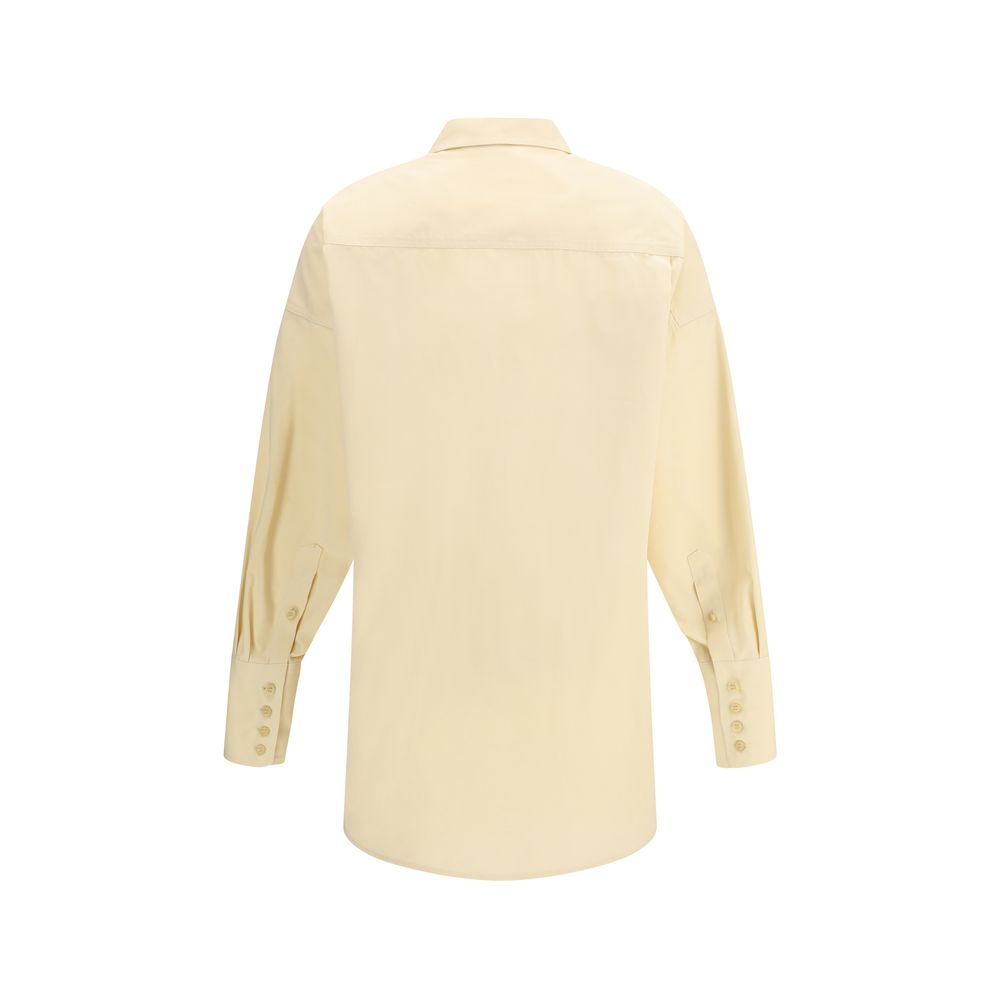 Darkpark Beige Cotton Shirt Darkpark