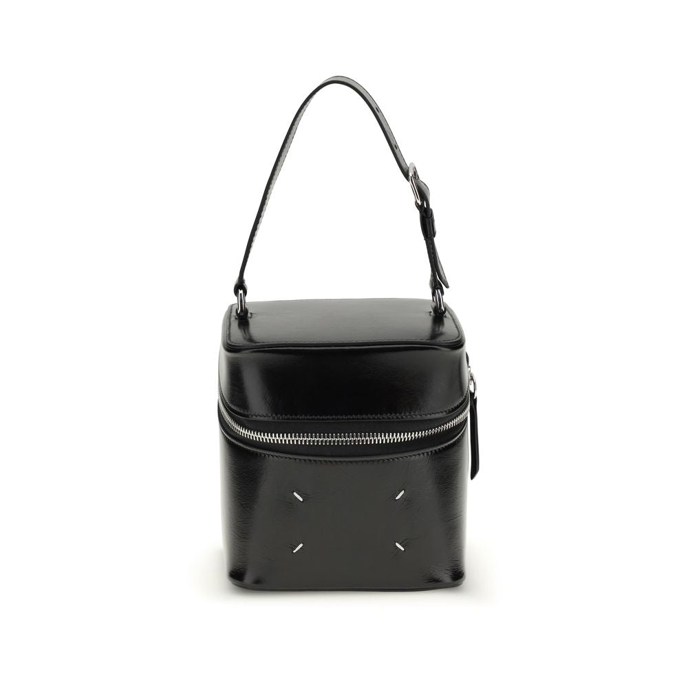 Maison Margiela Black Calf Leather Bos Taurus Backet Bag Maison Margiela