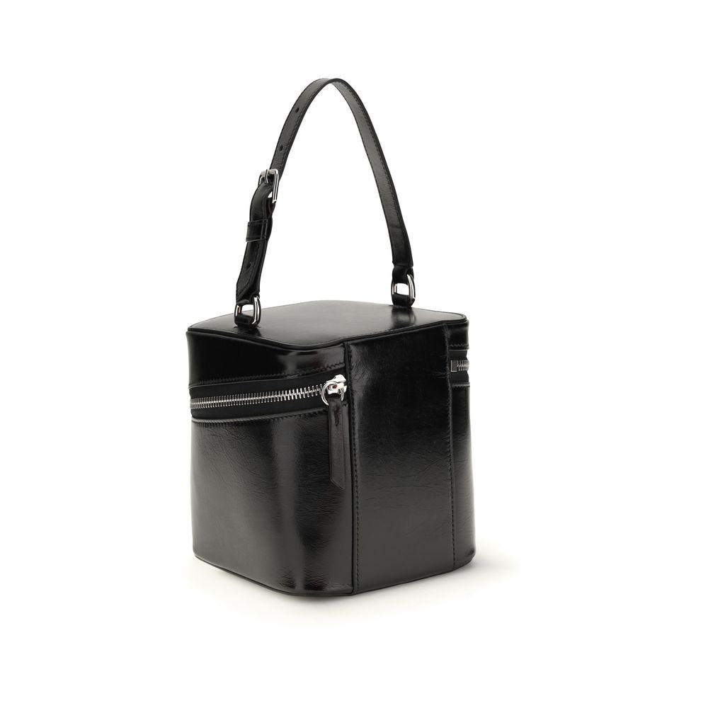 Maison Margiela Black Calf Leather Bos Taurus Backet Bag Maison Margiela