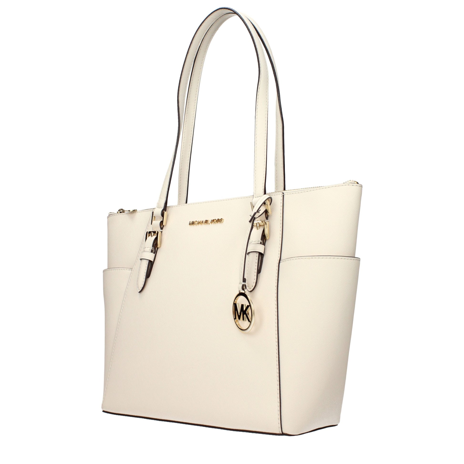 Michael Kors Beige Leather Shoulder Bag Michael Kors