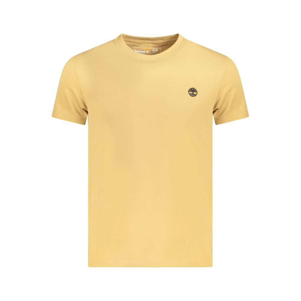 Timberland Beige Cotton Men T-Shirt Timberland