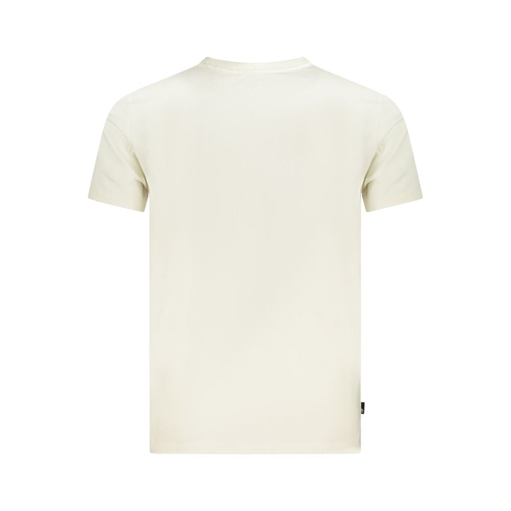 Timberland Beige Cotton Men T-Shirt Timberland
