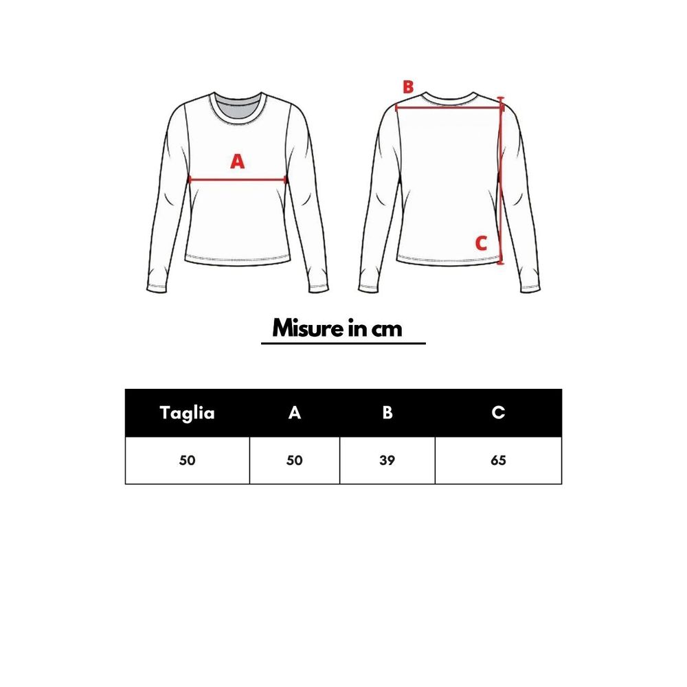 Gran Sasso white cotton sweatshirt with a classic fit and crew neckline, shown on a hanger.