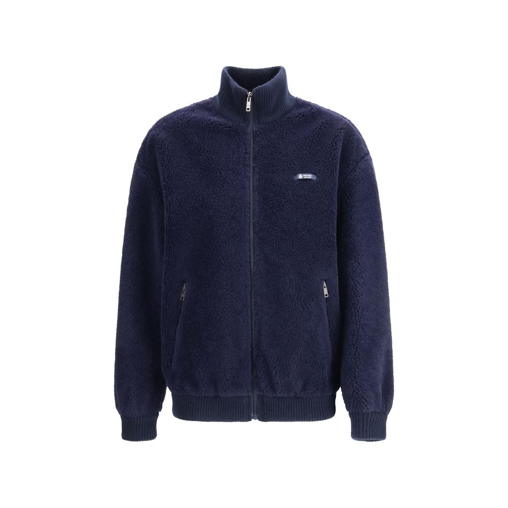 Prada Blue Polyamide Full-Length Jacket - Eljoys Fashion 