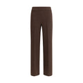 Avenue Montaigne Brown Polyester Casual Pants