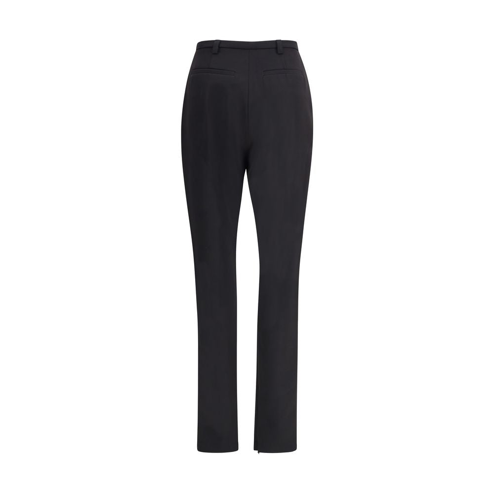 The Latest Black Polyester Skinny Pants The Latest