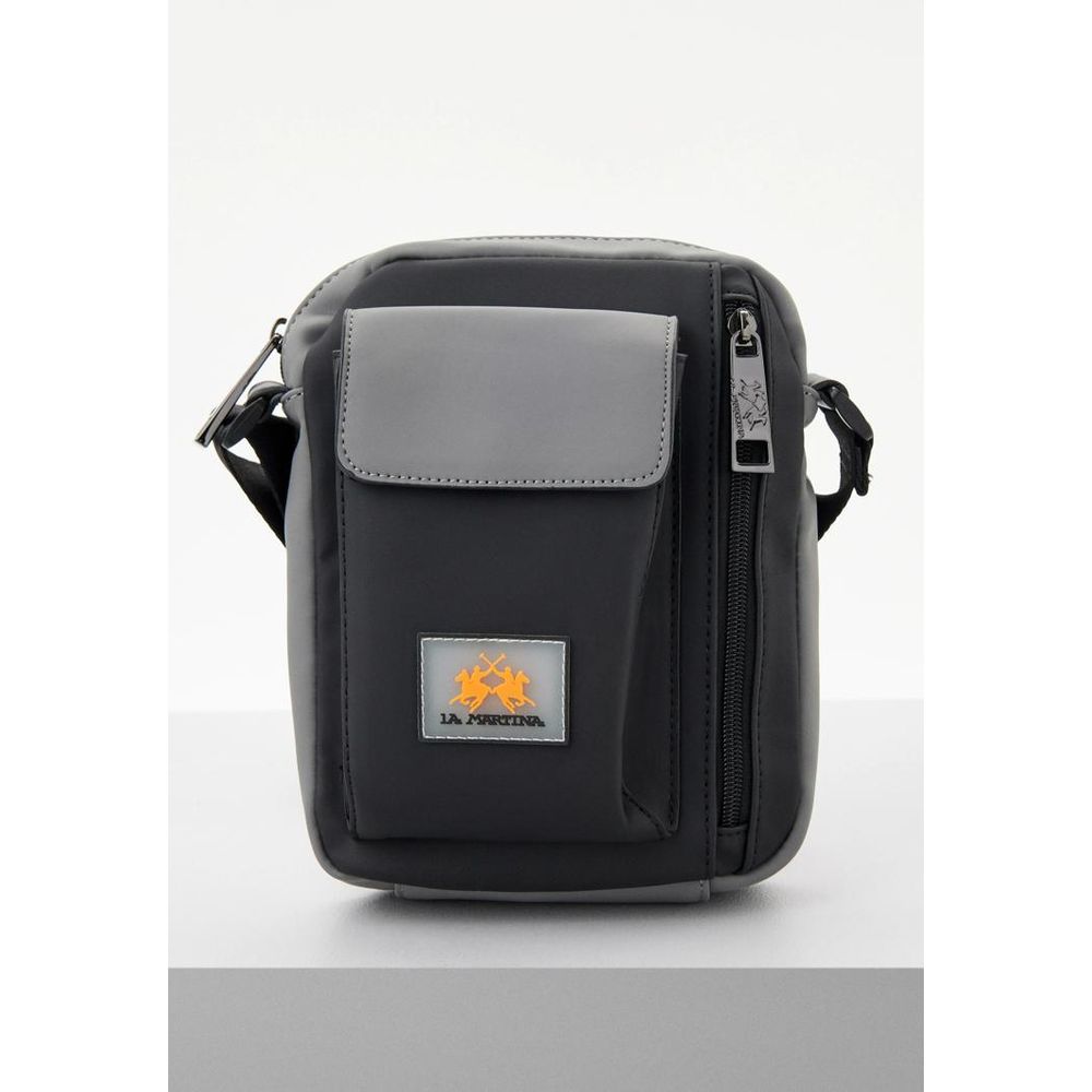 La Martina Bicolor Polyethylene Crossbody Bag La Martina