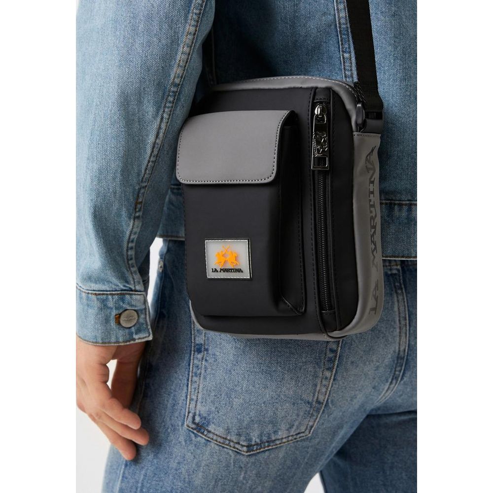 La Martina Bicolor Polyethylene Crossbody Bag La Martina