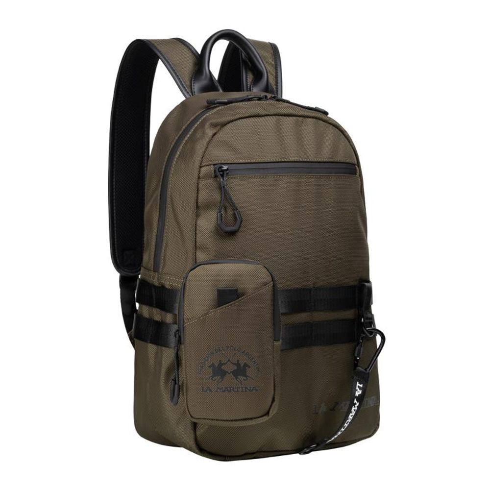 La Martina Bicolor Polyester Backpack - Eljoys Fashion 