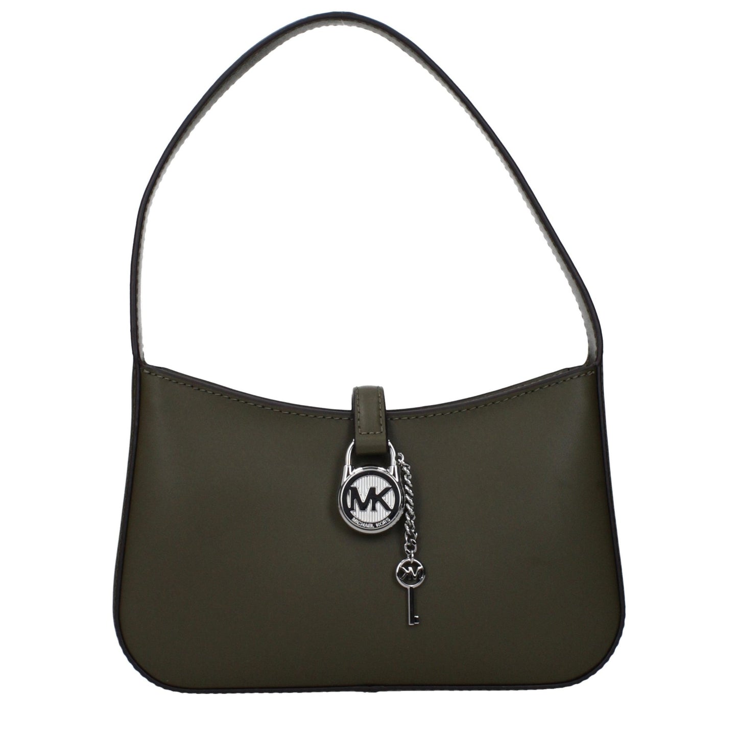 Michael Kors Green Leather Handbag Michael Kors