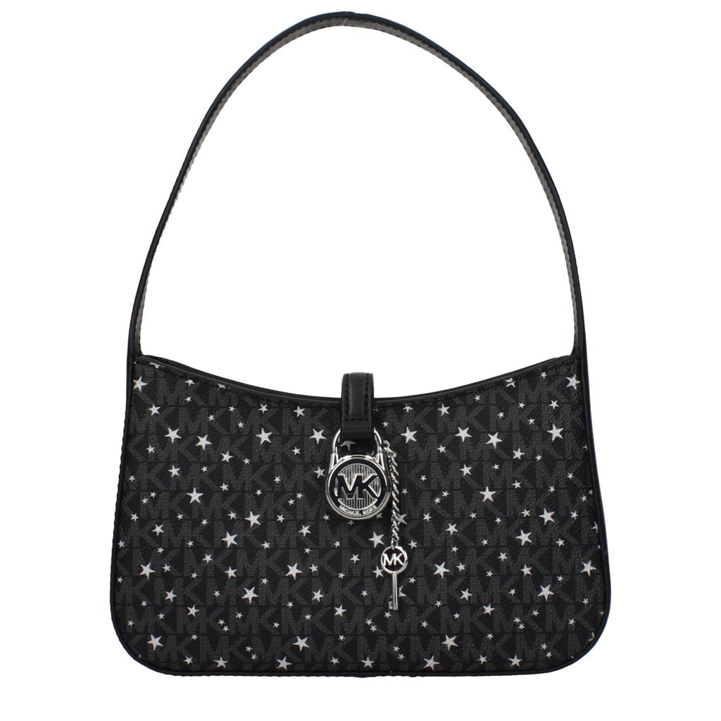 Michael Kors Black Fabric Handbag Michael Kors