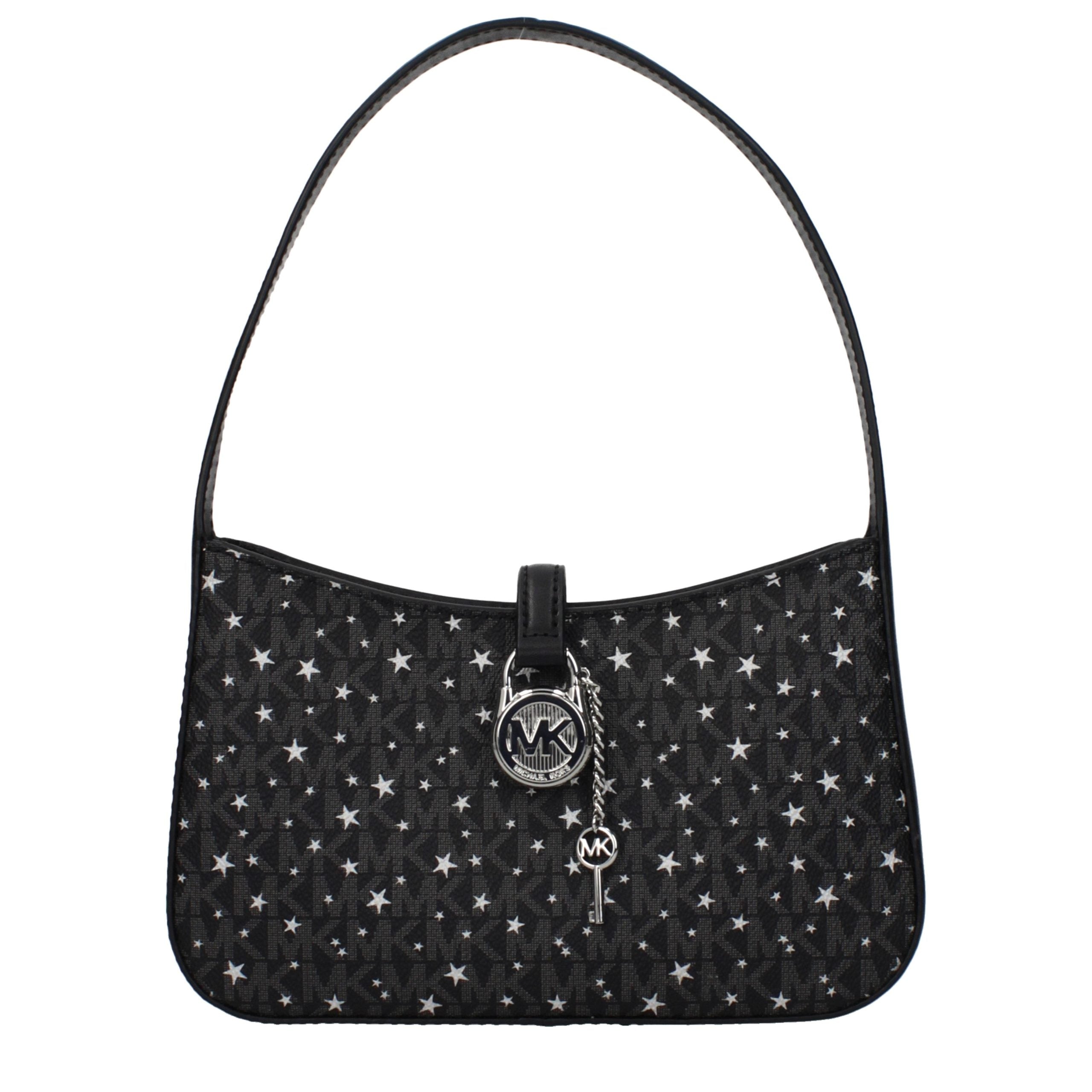 Michael Kors Black Fabric Handbag Michael Kors