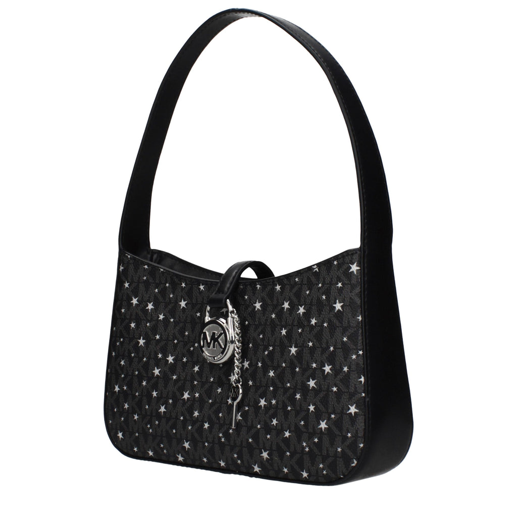 Michael Kors Black Fabric Handbag Michael Kors