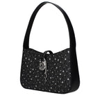 Michael Kors Black Fabric Handbag Michael Kors