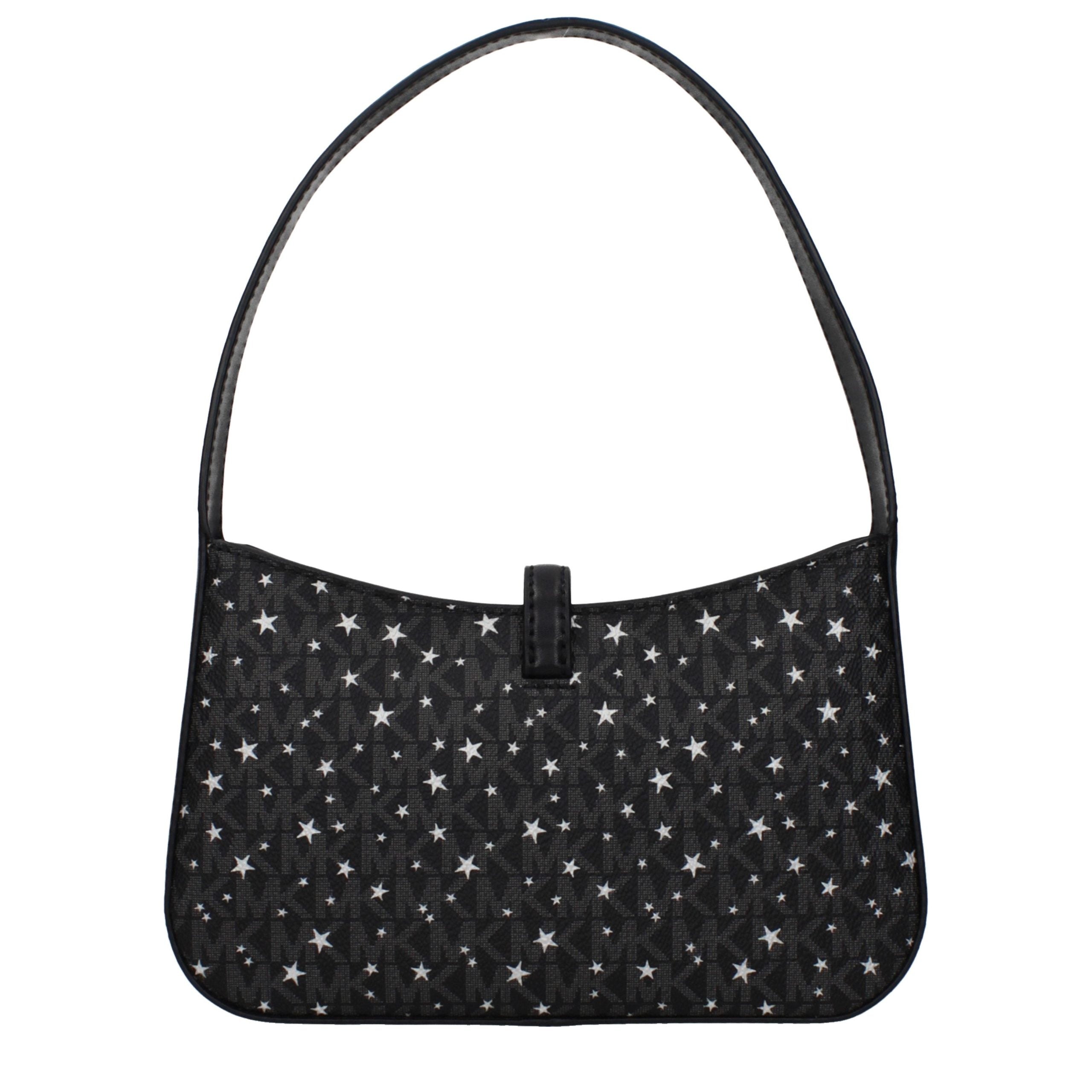 Michael Kors Black Fabric Handbag Michael Kors