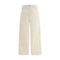 Valentino Beige Cotton Jeans Denim Valentino