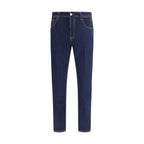 PT Torino Blue Cotton Jeans Denim