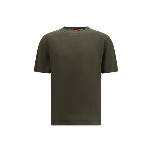 Cruna Bicolor Cotton T-Shirt Cruna