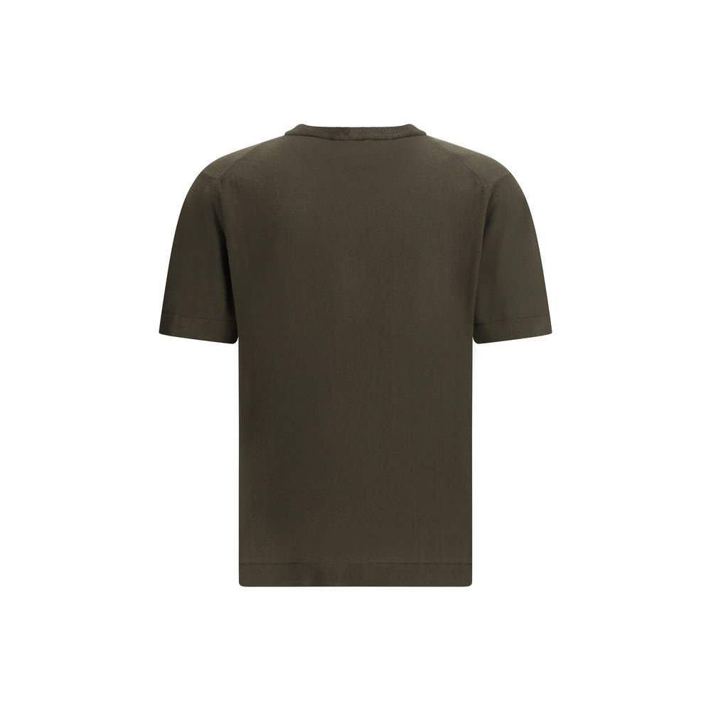Cruna Bicolor Cotton T-Shirt Cruna