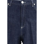 Cruna Blue Cotton Jeans Denim