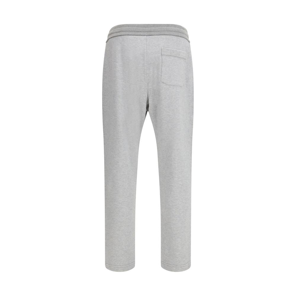 Brioni Gray Cotton Joggers Workout Pants