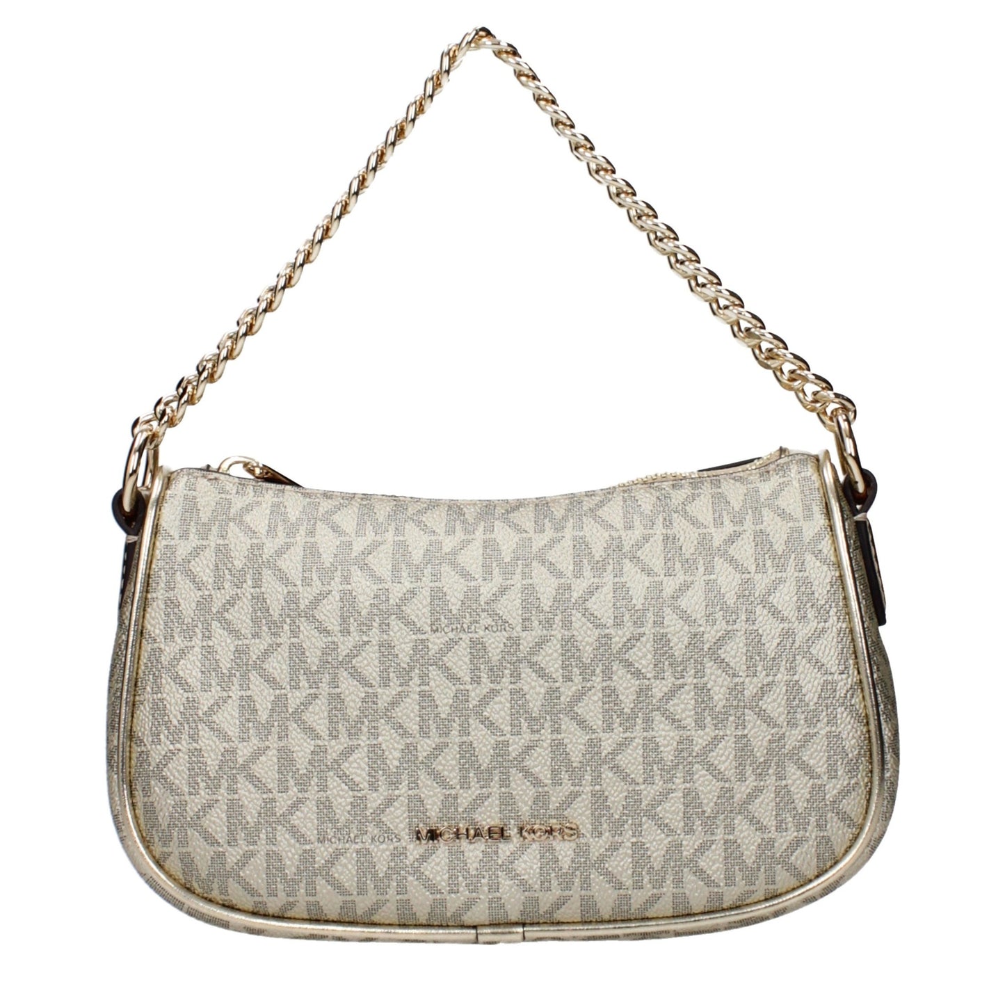 Michael Kors Gold Fabric Handbag Michael Kors