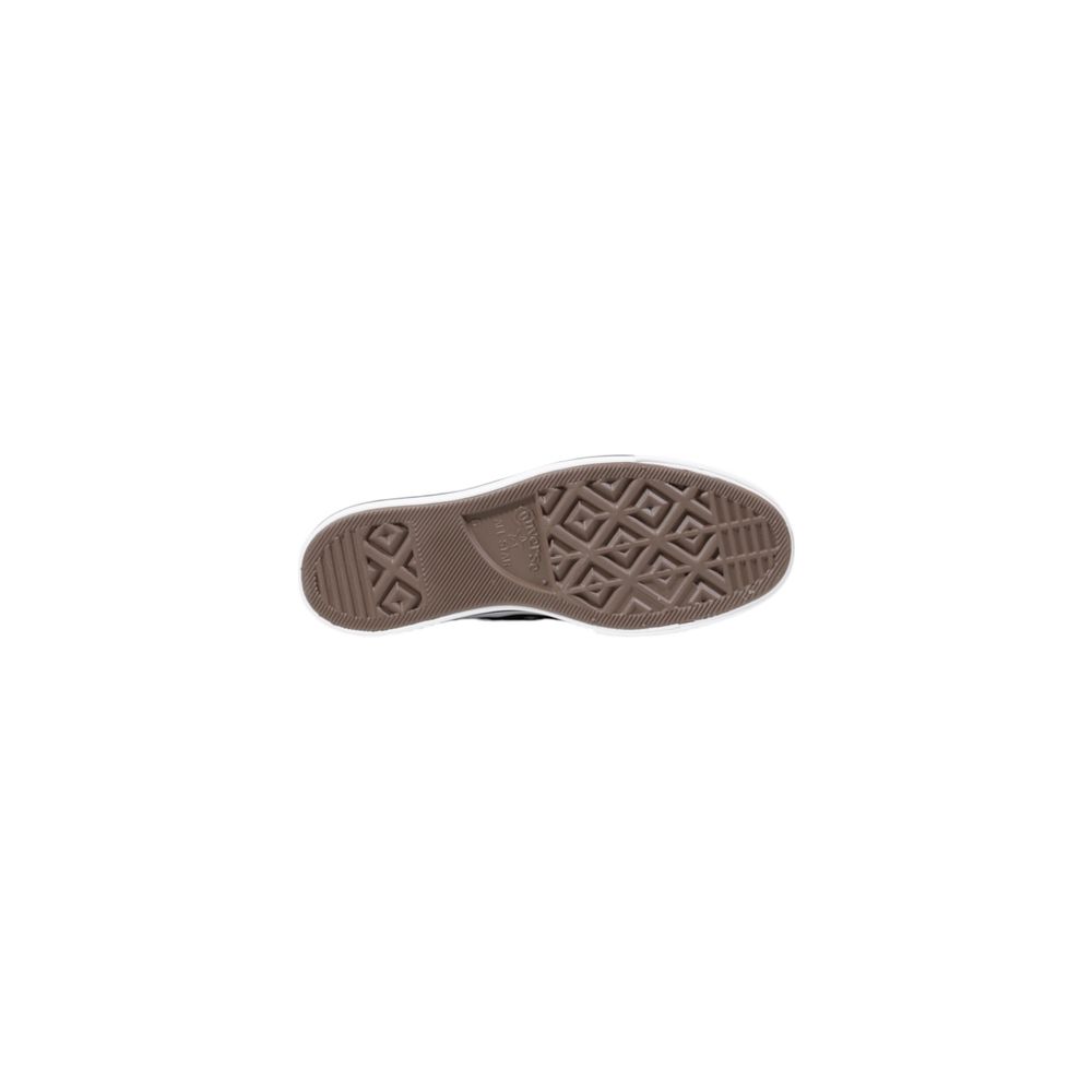 Converse Black Fabric Platform Sneakers Converse