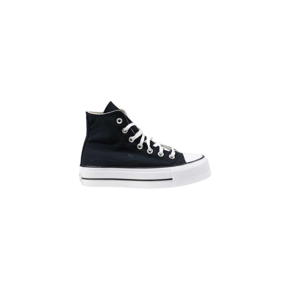 Converse Black Polyester High Top Sneakers Converse