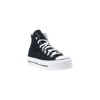 Converse Black Polyester High Top Sneakers - Eljoys Fashion 