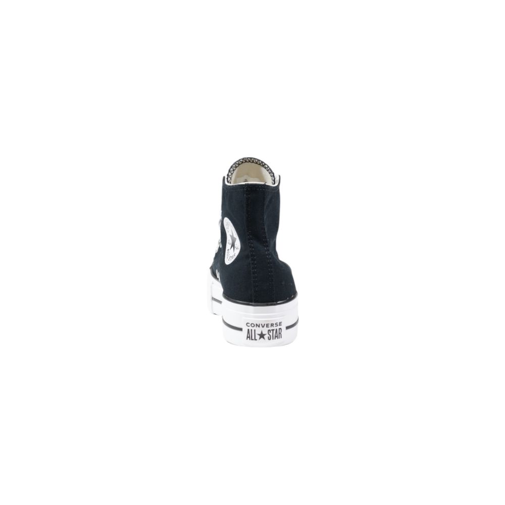 Converse Black Polyester High Top Sneakers Converse