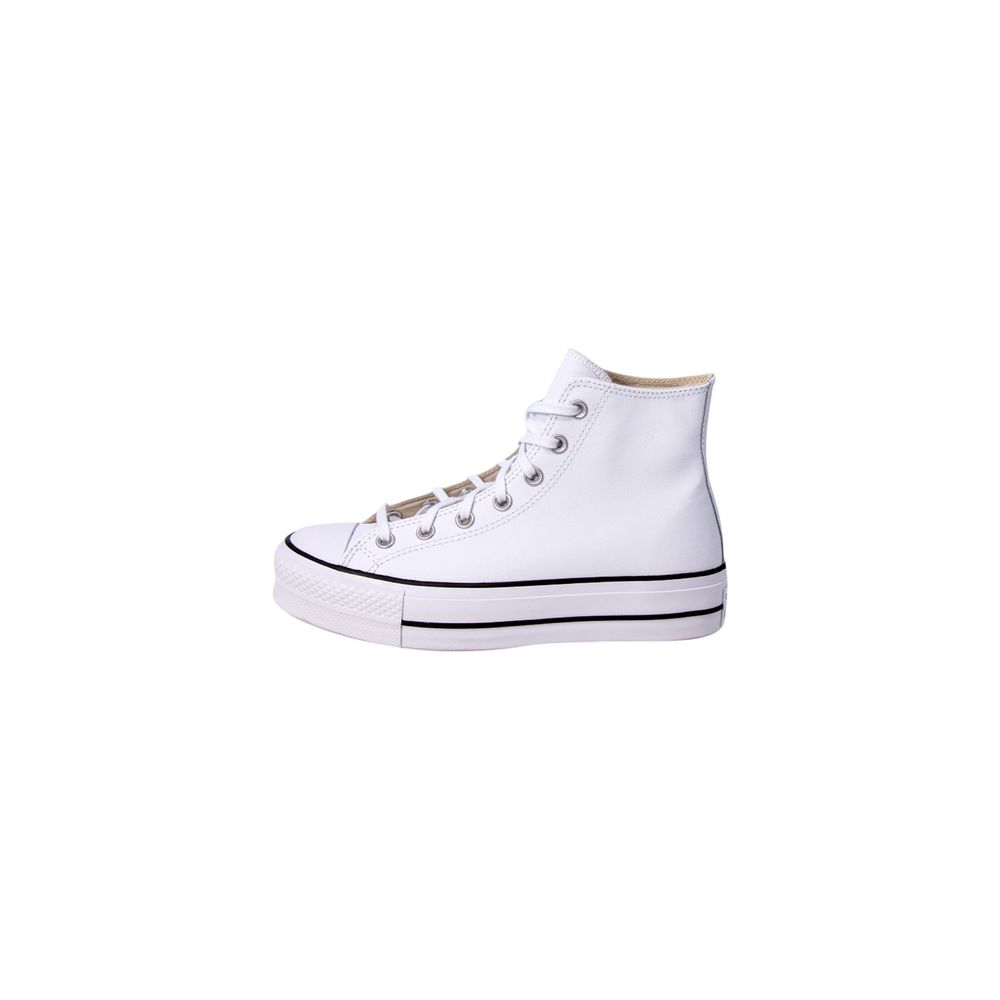 Converse White Polyethylene Platform Sneakers Converse