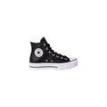 Converse Black Polyethylene Platform Sneakers Converse