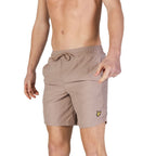 Lyle & Scott Beige Nylon Swim Shorts