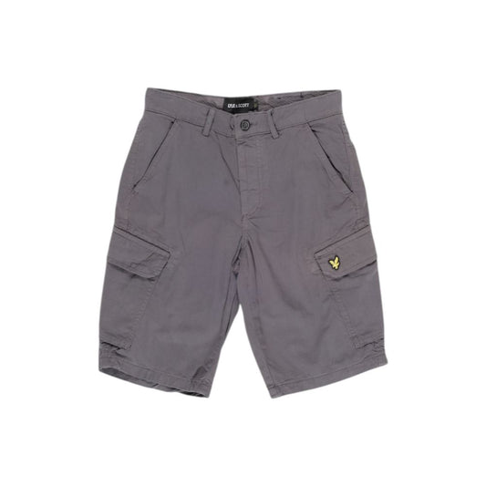 Lyle & Scott Gray Cotton Bermuda Shorts Lyle & Scott