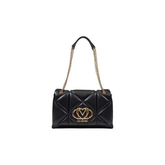 Love Moschino Black Polyethylene Handbag Love Moschino