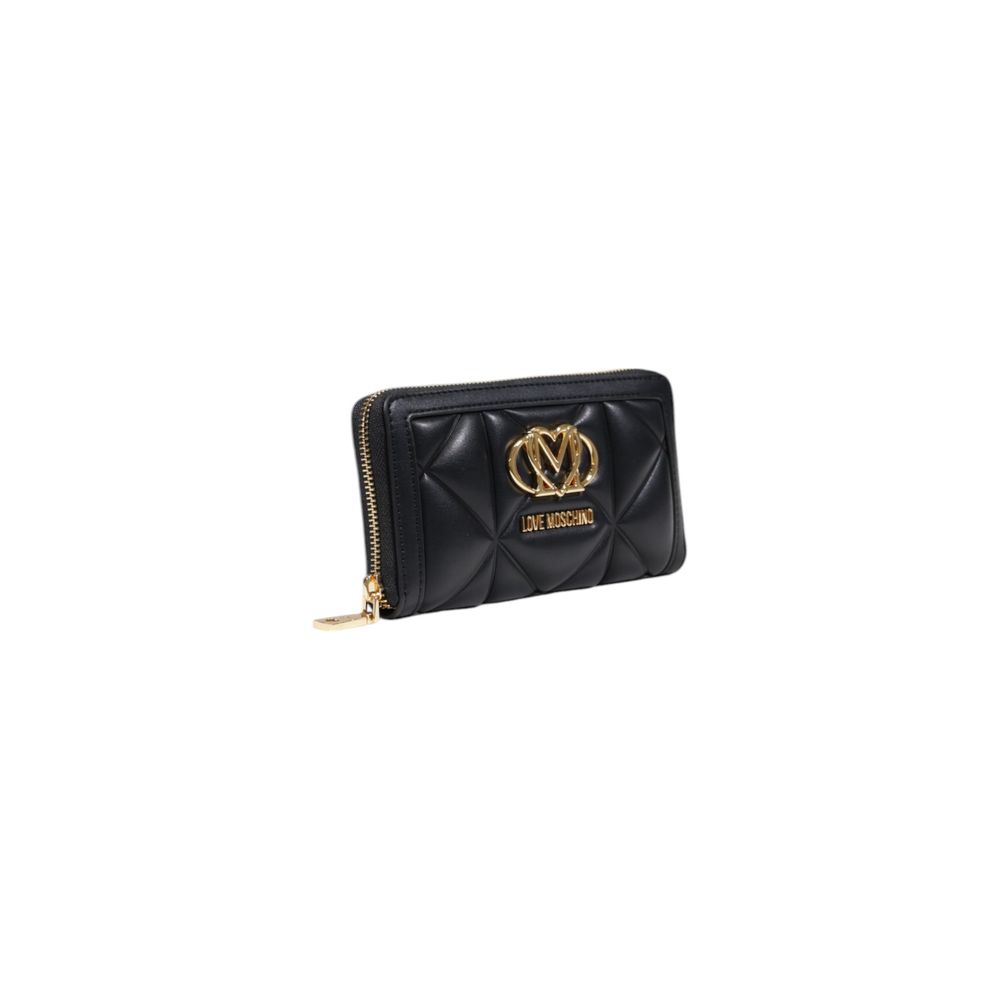 Love Moschino Black Polyethylene Wallet Love Moschino