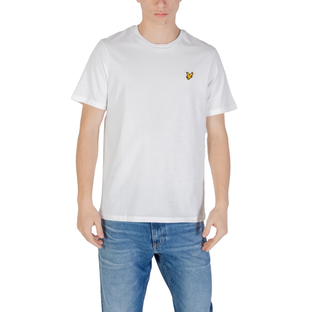 Lyle & Scott White Cotton T-Shirt Lyle & Scott