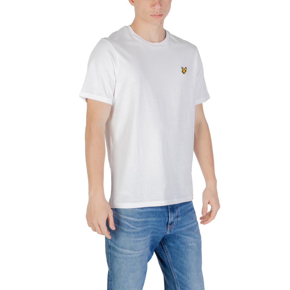 Lyle & Scott White Cotton T-Shirt Lyle & Scott