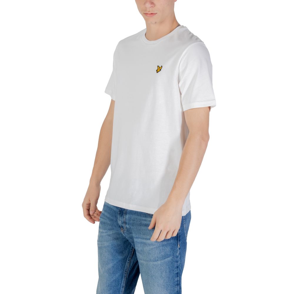 Lyle & Scott White Cotton T-Shirt Lyle & Scott