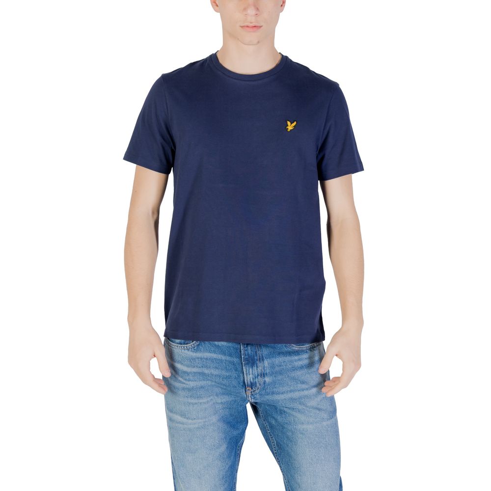Lyle & Scott Blue Cotton T-Shirt Lyle & Scott