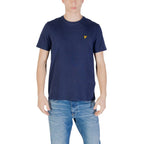 Lyle & Scott Blue Cotton T-Shirt Lyle & Scott