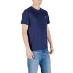Lyle & Scott Blue Cotton T-Shirt Lyle & Scott