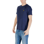 Lyle & Scott Blue Cotton T-Shirt Lyle & Scott