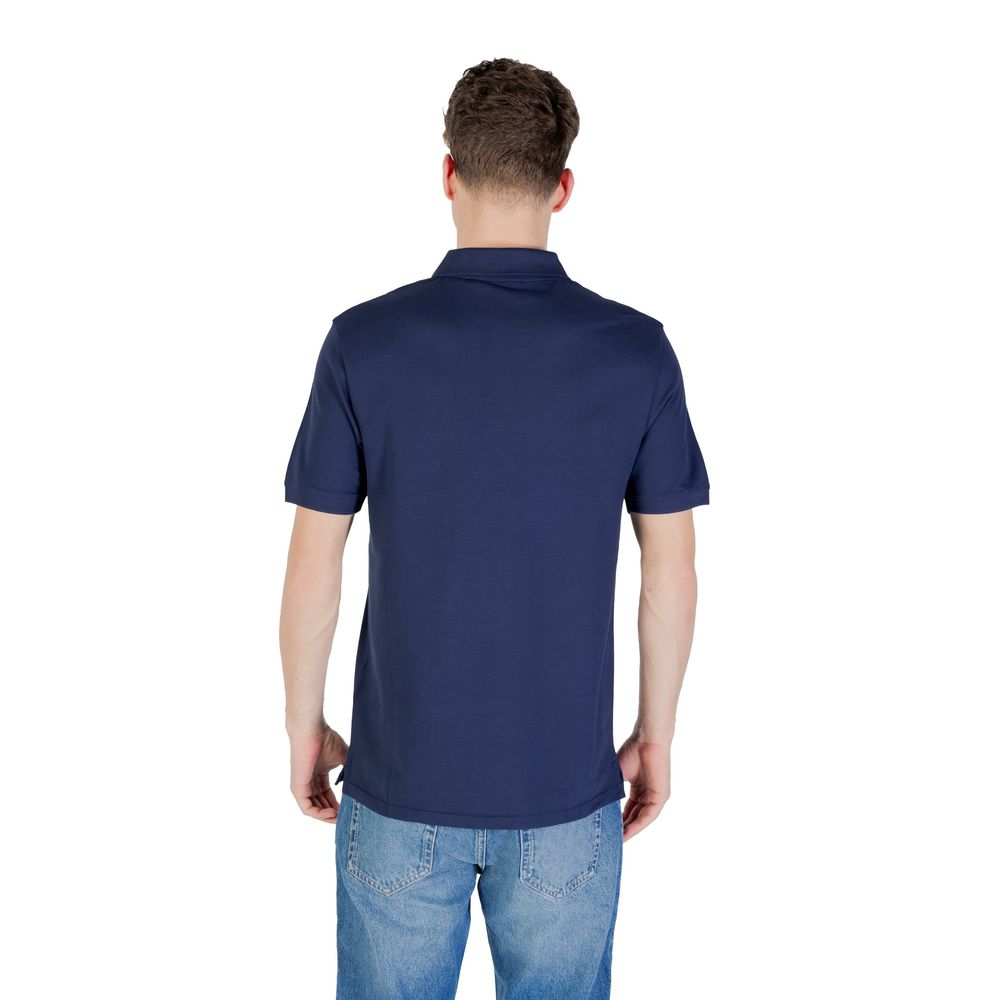 Lyle & Scott Blue Cotton Polo Shirt Lyle & Scott