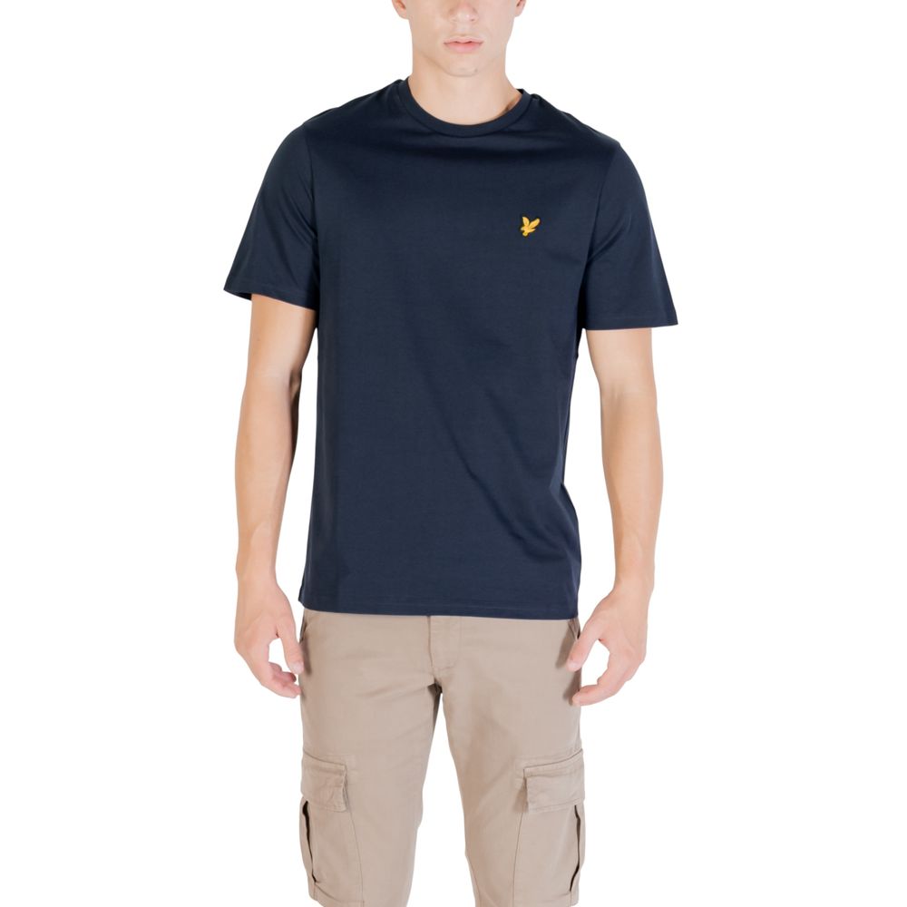 Lyle & Scott Blue Cotton T-Shirt Lyle & Scott