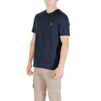 Lyle & Scott Blue Cotton T-Shirt Lyle & Scott