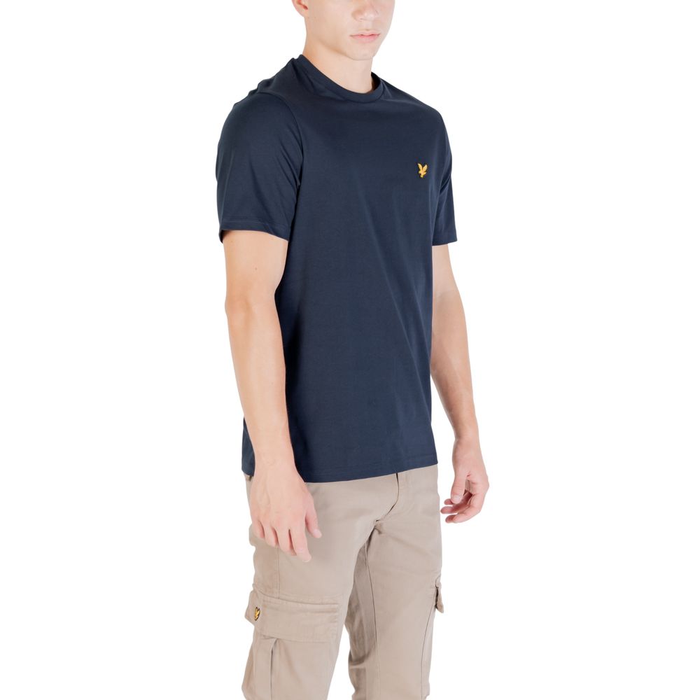 Lyle & Scott Blue Cotton T-Shirt Lyle & Scott